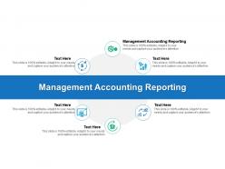 Management accounting reporting ppt powerpoint presentation styles grid cpb