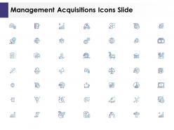 Management acquisitions icons slide l1052 ppt powerpoint show