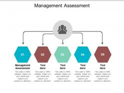 Management assessment ppt powerpoint presentation gallery deck cpb