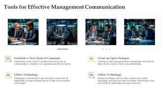 Management Communication Issues powerpoint presentation and google slides ICP Interactive Content Ready