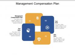 Management compensation plan ppt powerpoint presentation professional aids cpb