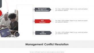 Management Conflict Resolution In Powerpoint And Google Slides Cpb