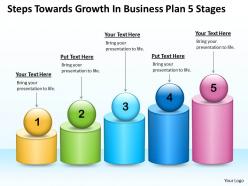 Management Consultants In Business Plan 5 Stages Powerpoint Templates PPT Backgrounds For Slides 0530
