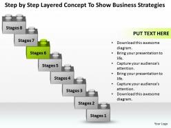 Management consultants to show business strategies powerpoint templates ppt backgrounds for slides 8 stages 0530