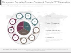 Management Consulting Business Framework Example Ppt Presentation