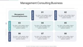 Management Consulting Business In Powerpoint And Google Slides Cpb