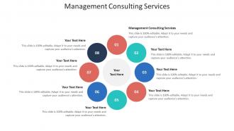 Management consulting services ppt powerpoint presentation outline aids cpb