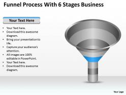 Management consulting with 6 stages business powerpoint templates ppt backgrounds for slides 0618