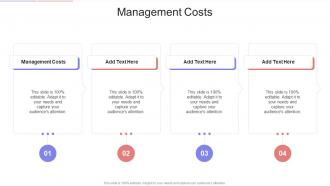 Management Costs In Powerpoint And Google Slides Cpb