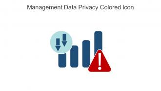 Management Data Privacy Colored Icon In Powerpoint Pptx Png And Editable Eps Format