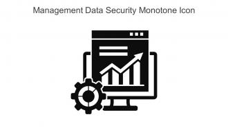 Management Data Security Monotone Icon In Powerpoint Pptx Png And Editable Eps Format