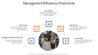 Management Efficiency Productivity In Powerpoint And Google Slides Cpb