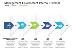 Management environment internal external ppt powerpoint presentation styles graphics template cpb