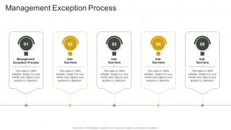 Management Exception Process In Powerpoint And Google Slides Cpb