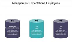Management expectations employees ppt powerpoint presentation inspiration example topics cpb