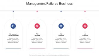 Management Failures Business In Powerpoint And Google Slides Cpb