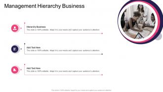 Management Hierarchy Business In Powerpoint And Google Slides Cpb