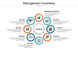 Management incentives ppt powerpoint presentation professional slides cpb