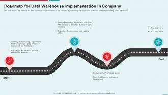 Management Information System Roadmap For Data Warehouse Implementation In Company