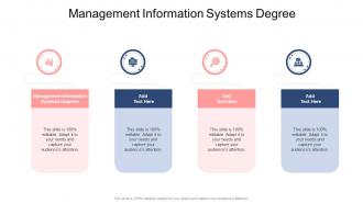 Management Information Systems Degree In Powerpoint And Google Slides Cpb