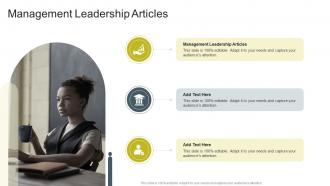 Management Leadership Articles In Powerpoint And Google Slides Cpb