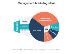 Management marketing ideas ppt powerpoint presentation gallery diagrams cpb