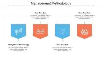 Management methodology ppt powerpoint presentation pictures topics cpb