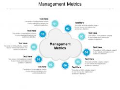 Management metrics ppt powerpoint presentation pictures display cpb