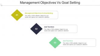 Management Objectives Vs Goal Setting In Powerpoint And Google Slides Cpb