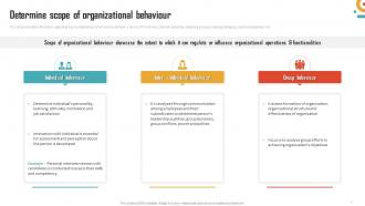 Management Of Organizational Behavior Powerpoint Presentation Slides Professionally Professional