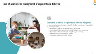 Management Of Organizational Behavior Powerpoint Presentation Slides Customizable Colorful