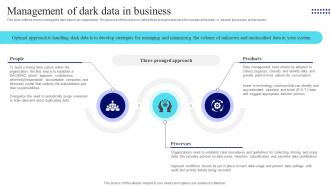 Management Of Redundant Data Management Of Dark Data In Business