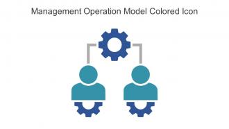 Management Operation Model Colored Icon In Powerpoint Pptx Png And Editable Eps Format
