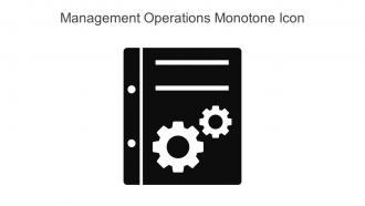 Management Operations Monotone Icon In Powerpoint Pptx Png And Editable Eps Format