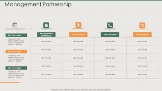 Management Partnership In Powerpoint And Google Slides Cpb