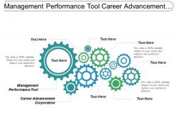 Management performance tool career advancement corporation computer employment cpb