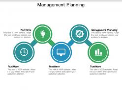 Management planning ppt powerpoint presentation infographics templates cpb