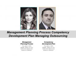 Management planning process competency development plan managing outsourcing cpb