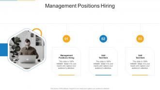Management Positions Hiring In Powerpoint And Google Slides Cpb