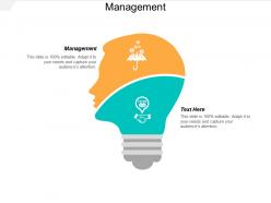 Management ppt powerpoint presentation inspiration styles cpb