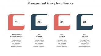 Management principles influence ppt powerpoint presentation gallery model cpb