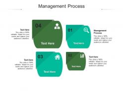 Management process ppt powerpoint presentation professional deck cpb