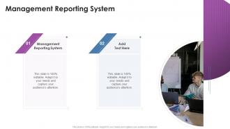 Management Reporting System In Powerpoint And Google Slides Cpb