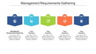 Management requirements gathering ppt powerpoint presentation infographic cpb