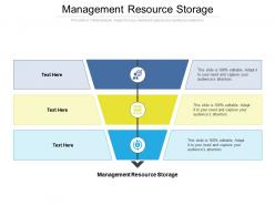 Management resource storage ppt powerpoint presentation summary images cpb