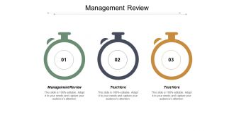 Management review ppt powerpoint presentation portfolio layout ideas cpb