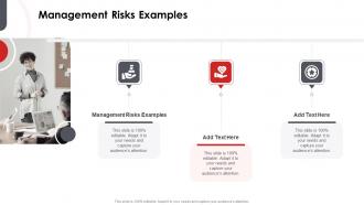 Management Risks Examples In Powerpoint And Google Slides Cpb