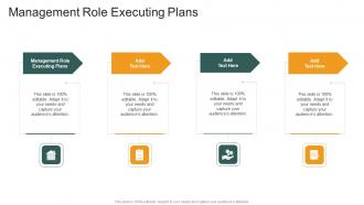 Management Role Executing Plans In Powerpoint And Google Slides Cpb