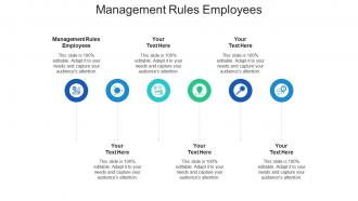 Management rules employees ppt powerpoint presentation show inspiration cpb