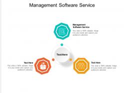 Management software service ppt powerpoint presentation show guidelines cpb